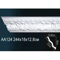 Потолочный плинтус Перфект AA124 от Lepnina-Sale.ru