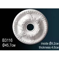 Розетка потолочная B3116 от Lepnina-Sale.ru