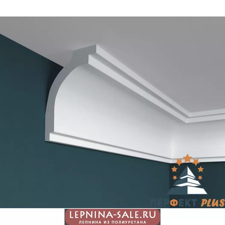 Потолочный плинтус P57 Потолочный плинтус P57 от Lepnina-Sale.ru