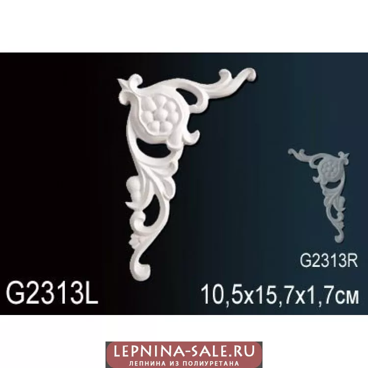 Лепной декор Перфект G2313L от Lepnina-Sale.ru