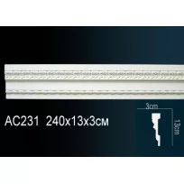 Молдинг из полиуретана Перфект AC231 от Lepnina-Sale.ru