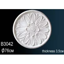 Розетка потолочная B3042 от Lepnina-Sale.ru