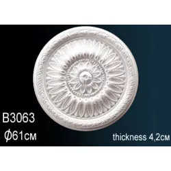 Розетка потолочная B3063