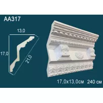 Потолочный плинтус с рисунком АА317 от Lepnina-Sale.ru