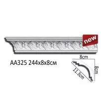 Потолочный плинтус с рисунком АА325 от Lepnina-Sale.ru