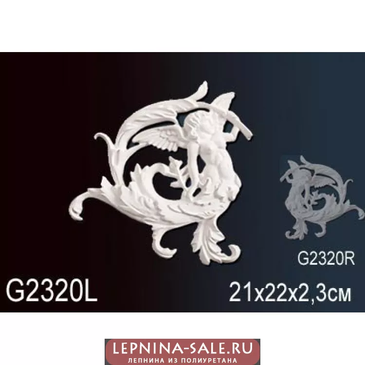 Лепной декор Перфект G2320L от Lepnina-Sale.ru