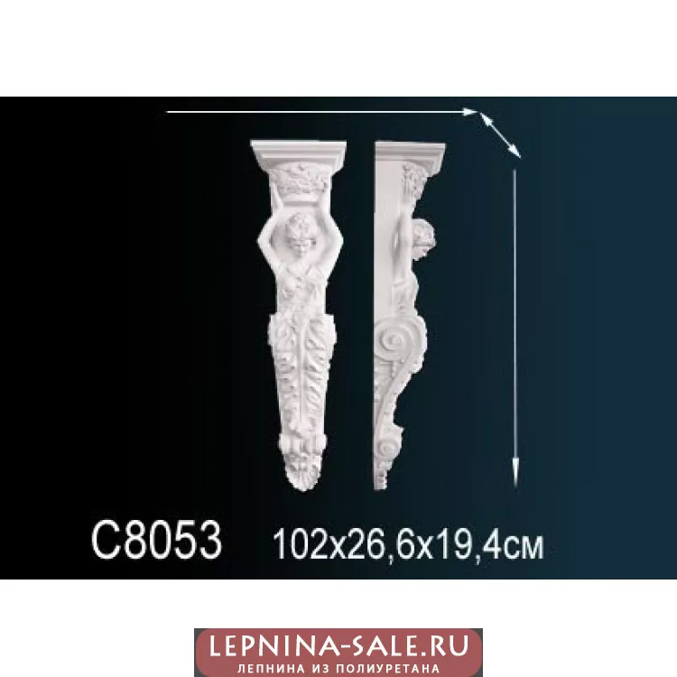Декоративная консоль C8053 от Lepnina-Sale.ru