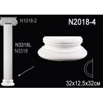 Полуколонна из полиуретана N2018-4 от Lepnina-Sale.ru