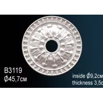 Розетка потолочная B3119 от Lepnina-Sale.ru
