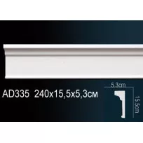 Полиуретановый молдинг Перфект AD335 от Lepnina-Sale.ru