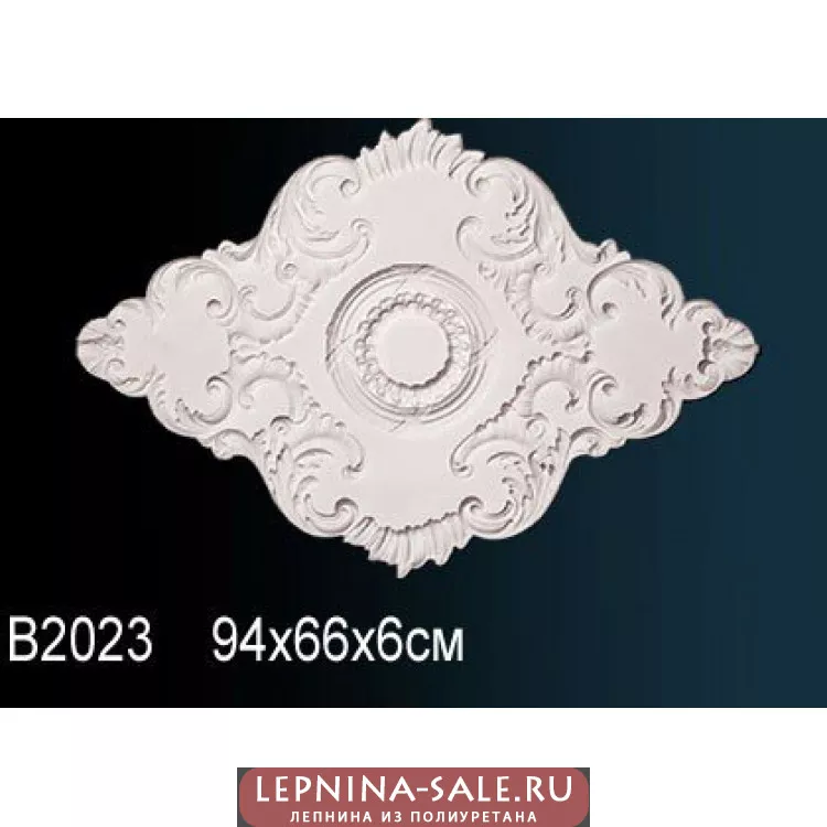 Розетка потолочная В2023 от Lepnina-Sale.ru