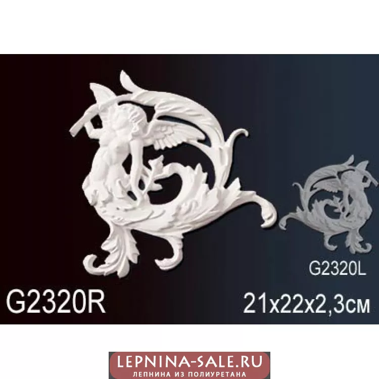 Лепной декор Перфект G2320R от Lepnina-Sale.ru