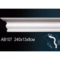 Потолочный плинтус Перфект AB107