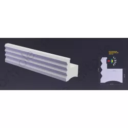 3D Панель Профиль гипсовый LED FRAME-2 005599 Artpole