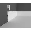 Плинтус P 16.200.16 DEARTIO (ДеАртио) МДФ Белый