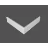 Плинтус P 2.80.16 DEARTIO (ДеАртио) МДФ Белый от Lepnina-Sale.ru