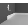 Плинтус P 22.82.12 DEARTIO (ДеАртио) МДФ Белый
