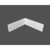 Плинтус P 3.100.16 DEARTIO (ДеАртио) МДФ Белый от Lepnina-Sale.ru