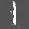 Плинтус P 4.150.16 DEARTIO (ДеАртио) МДФ Белый Плинтус P 4.150.16 DEARTIO (ДеАртио) МДФ Белый от Lepnina-Sale.ru