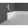 Плинтус P 4.150.16 DEARTIO (ДеАртио) МДФ Белый