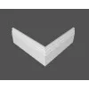 Плинтус P 5.120.16 DEARTIO (ДеАртио) МДФ Белый