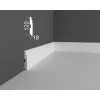Плинтус P 5.120.16 DEARTIO (ДеАртио) МДФ Белый