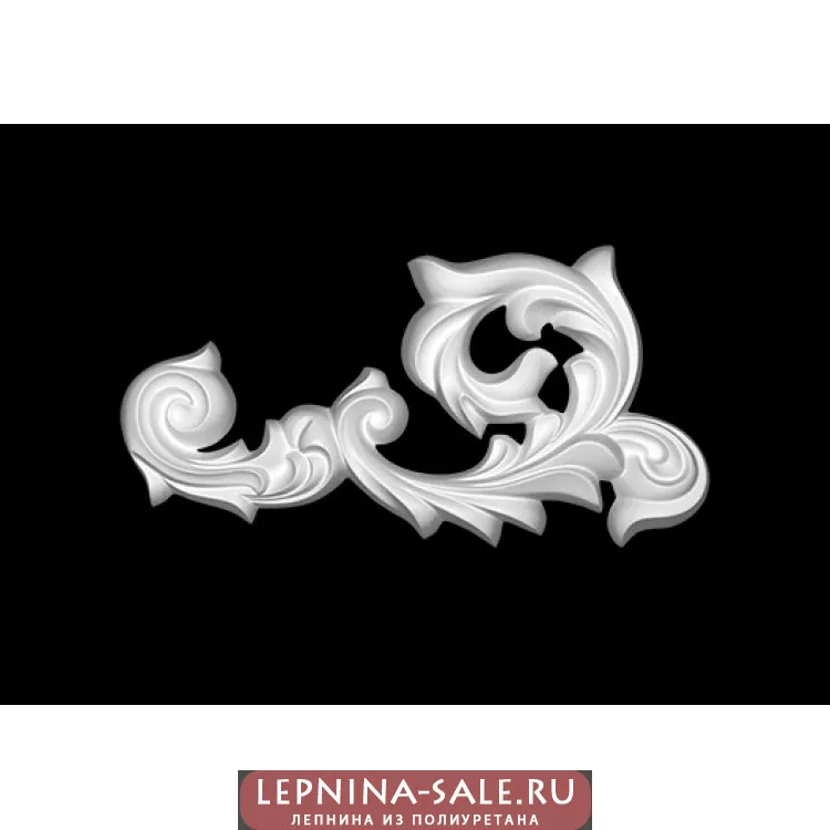 Орнамент из полиуретана 1.60.023 Европласт от Lepnina-Sale.ru
