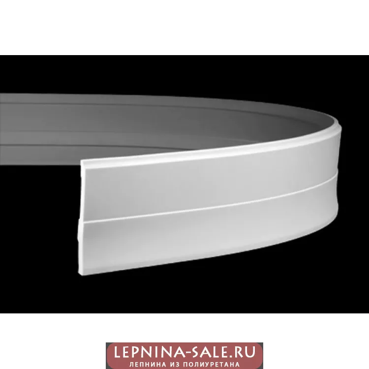 Плинтус из полиуретана 1.53.105 гибкий Европласт от Lepnina-Sale.ru