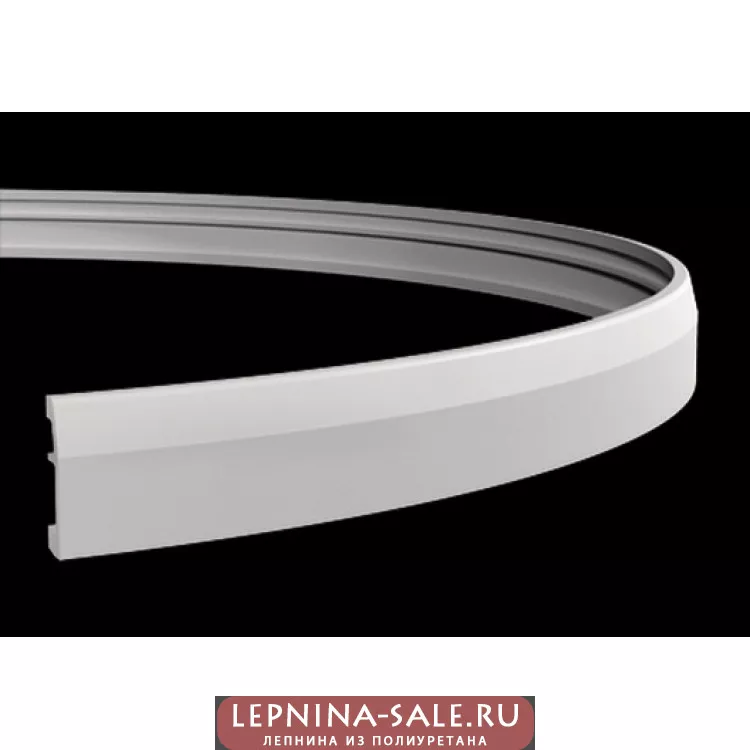 Плинтус из полиуретана 1.53.106 гибкий Европласт от Lepnina-Sale.ru