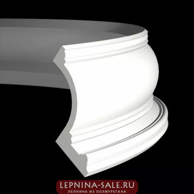 Карниз 1.50.209 гибкий Европласт Карниз 1.50.209 гибкий Европласт от Lepnina-Sale.ru