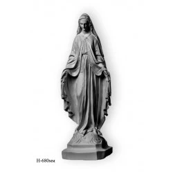 Статуя Дева Мария ST-019 Декор из стекловолокна Decorus