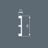 PX049, Плинтус 99х15, экополимер PX049, Плинтус 99х15, экополимер от Lepnina-Sale.ru