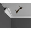 Потолочный плинтус МДФ Deartio под покраску K 1.97.20 от Lepnina-Sale.ru