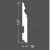 Плинтус напольный P24.127.16 под покраску Deartio МДФ от Lepnina-Sale.ru