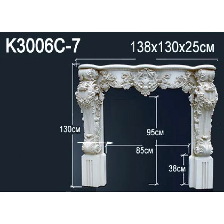 Портал камина K3006 от Lepnina-Sale.ru