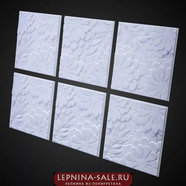 3D Панель Панно Flora P6 M-0042 Artpole 3D Панель Панно Flora P6 M-0042 Artpole от Lepnina-Sale.ru