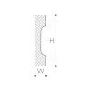 WD2 молдинг Wallstyl NMC 70х15х2000 мм WD2 молдинг Wallstyl NMC 70х15х2000 мм от Lepnina-Sale.ru