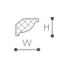 WT7 карниз Wallstyl NMC 16х22х2000 мм WT7 карниз Wallstyl NMC 16х22х2000 мм от Lepnina-Sale.ru