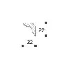 MB карниз Nomastyl NMC 22х22х2000 мм MB карниз Nomastyl NMC 22х22х2000 мм от Lepnina-Sale.ru