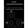 Гипсовый светильник SGS28