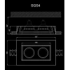Гипсовый светильник SGS4