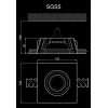 Гипсовый светильник SGS5