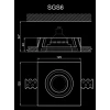 Гипсовый светильник SGS6