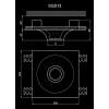 Гипсовый светильник SGS13 от Lepnina-Sale.ru Гипсовый светильник SGS13