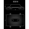 Гипсовый светильник SGS18 от Lepnina-Sale.ru Гипсовый светильник SGS18