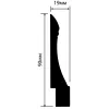 Плинтус HIWOOD L1606 Плинтус HIWOOD L1606 от Lepnina-Sale.ru