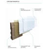 Плинтус напольный U101-80 ЧЕРНЫЙ Deartio от Lepnina-Sale.ru