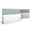 Гибкий плинтус из полиуретана SX104F Orac Decor