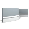 Гибкий плинтус из полиуретана SX137F Orac Decor