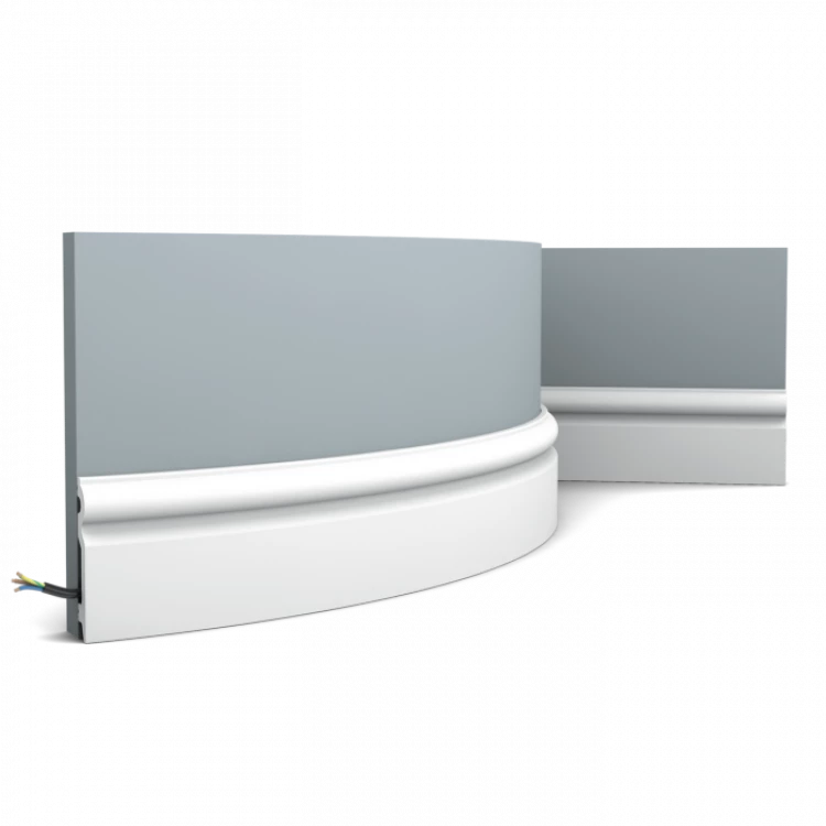 Гибкий плинтус из полиуретана SX137F Orac Decor Гибкий плинтус из полиуретана SX137F Orac Decor от Lepnina-Sale.ru